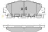BREMSI BP3600 Brake Pad Set, disc brake